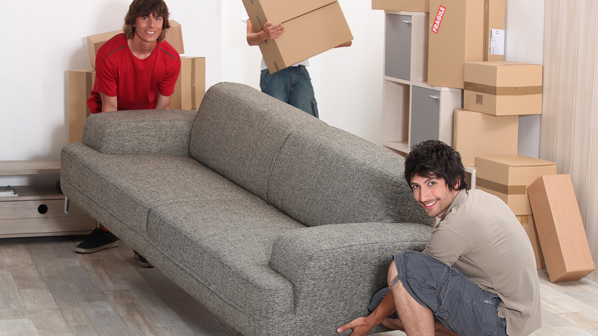 Moving furniture and appliances