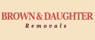 Brown and Daughter Removals Logo