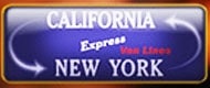 California New York Express Logo