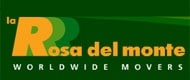 La Rosa Del Monte Moving Company Logo