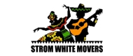 Strom White Movers Logo