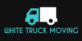 White Truck Moving Company Logo