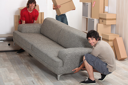 moving a sofa