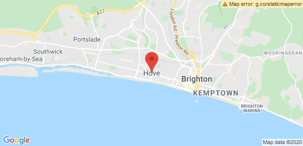 Brighton and Hove,East Sussex Map