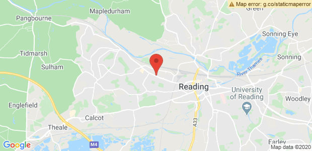 Reading,Berkshire Map